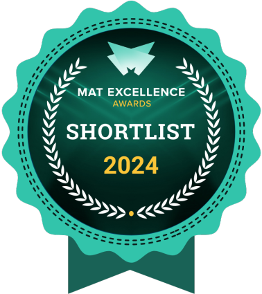 MAT Excellence Shortlist Logo